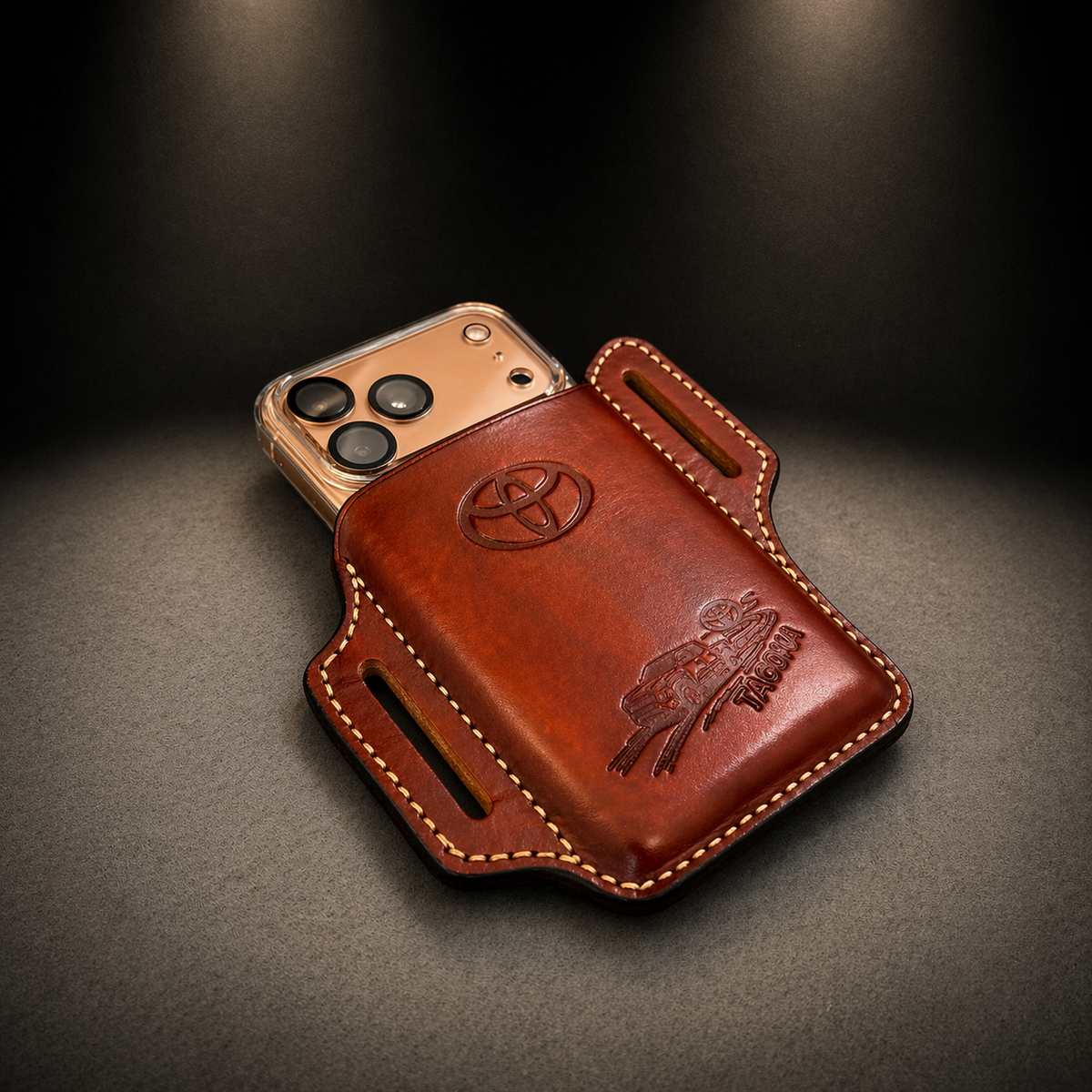 Leather Phone Holster for IPhone Pro Max – ACR Design Co