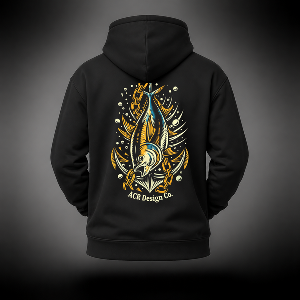 Tuna Anchor Hoodie ACR Design Co