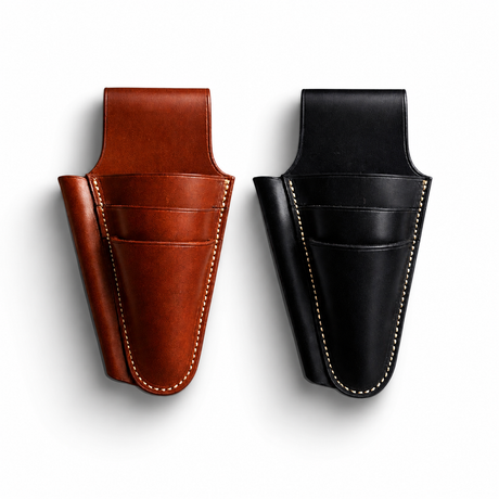 Three level Plier Sheath
Designed to hold a diagonal cutter, a plier, and a small braid scissor. ACR Design Co