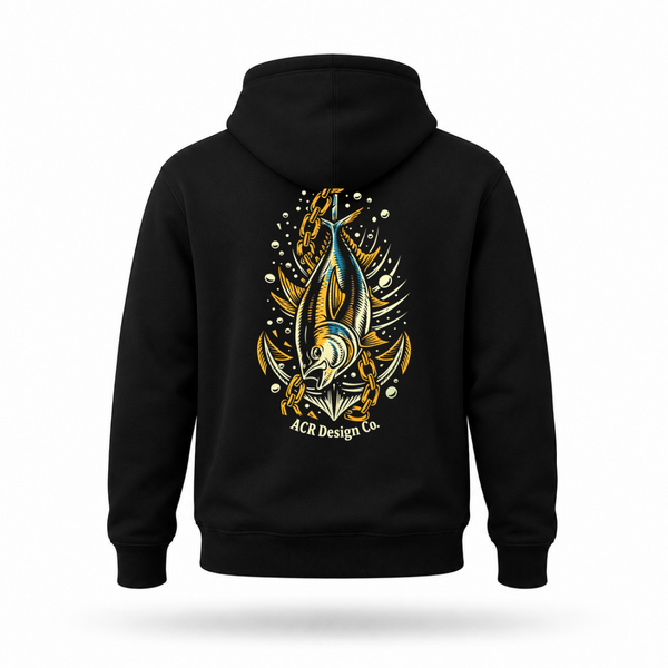 Tuna Anchor Hoodie ACR Design Co