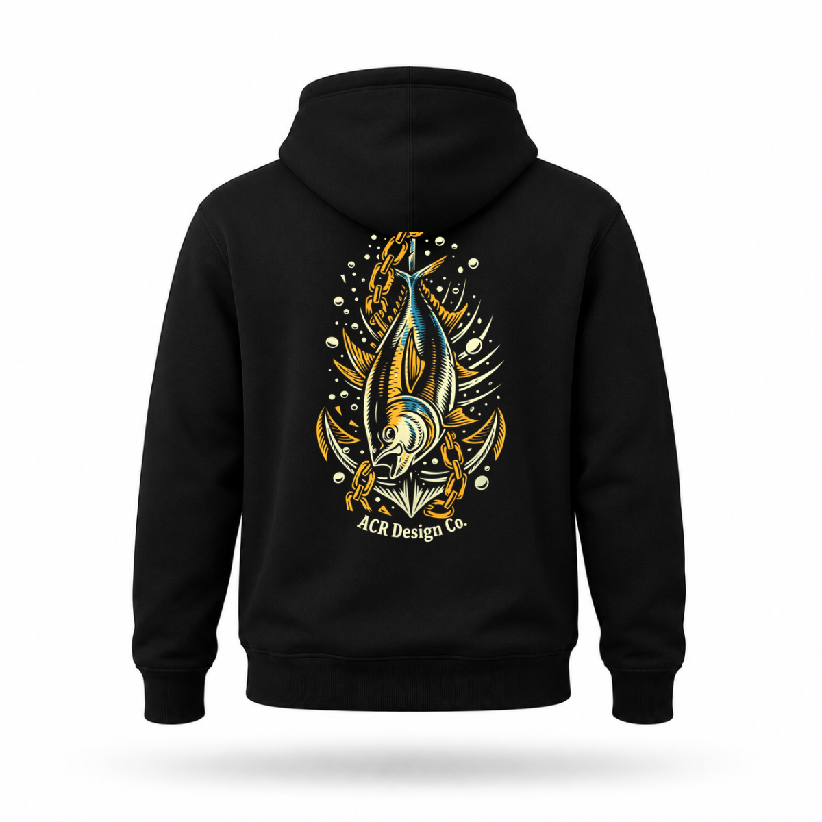 Tuna Anchor Hoodie – ACR Design Co