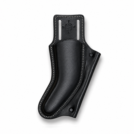 Custom Leather Sheath for the Angle-R Ergonomic Pliers with Spike Holder. ACR Design Co