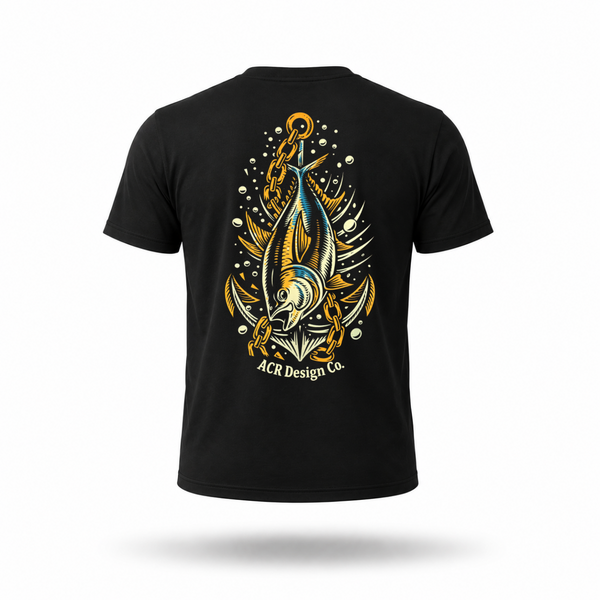 Tuna Anchor T-Shirt ACR Design Co