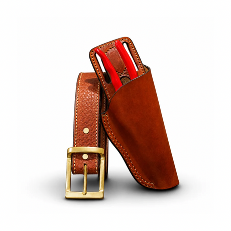 Handmade Leather Sheath for Corona & Felco Pruning Shears. ACR Design Co