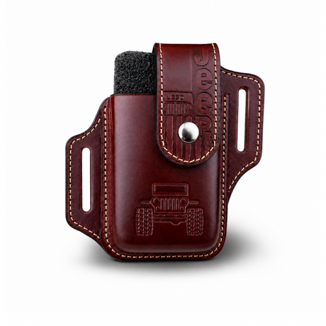Premium Handmade Leather Phone Belt Holster Case ACR Design Co