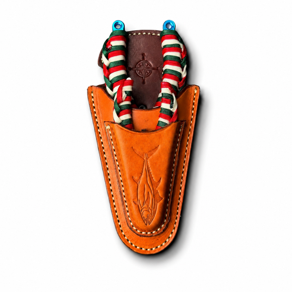 Combination Pliers Set! Simple Sheath with a small pocket for a Braid Scissor or Split Ring Plier. ACR Design Co