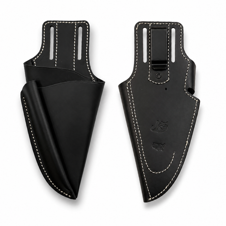 ACR Handmade Fishing Leather 2-Tool Sheath with Spike Holder. Designed with Clip. ACR Design Co