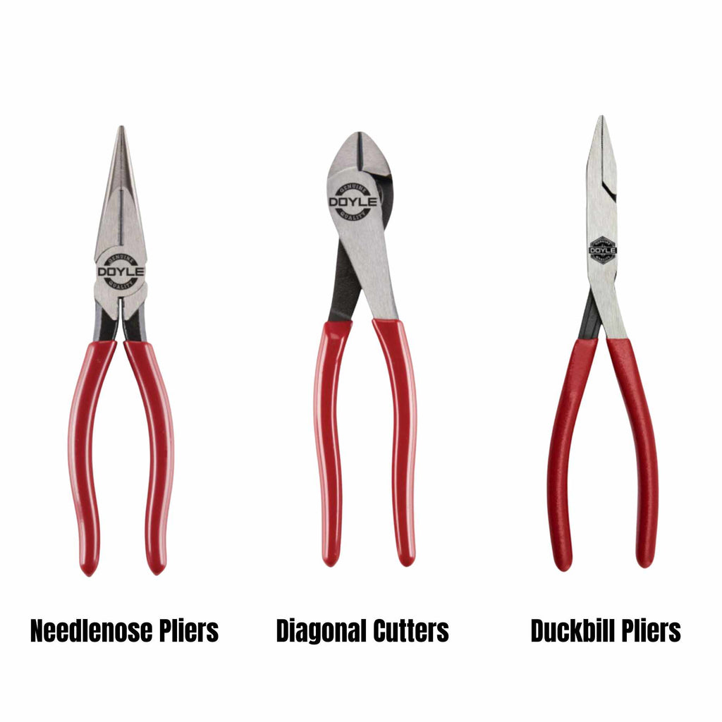 Paracord wrapped Doyle pliers and diagonal cutters ACR Design Co