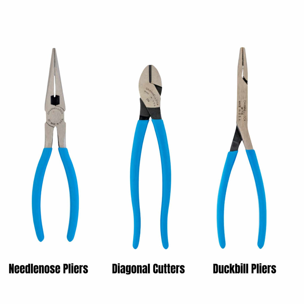 Paracord wrapped Channellock pliers and diagonal cutters ACR Design Co